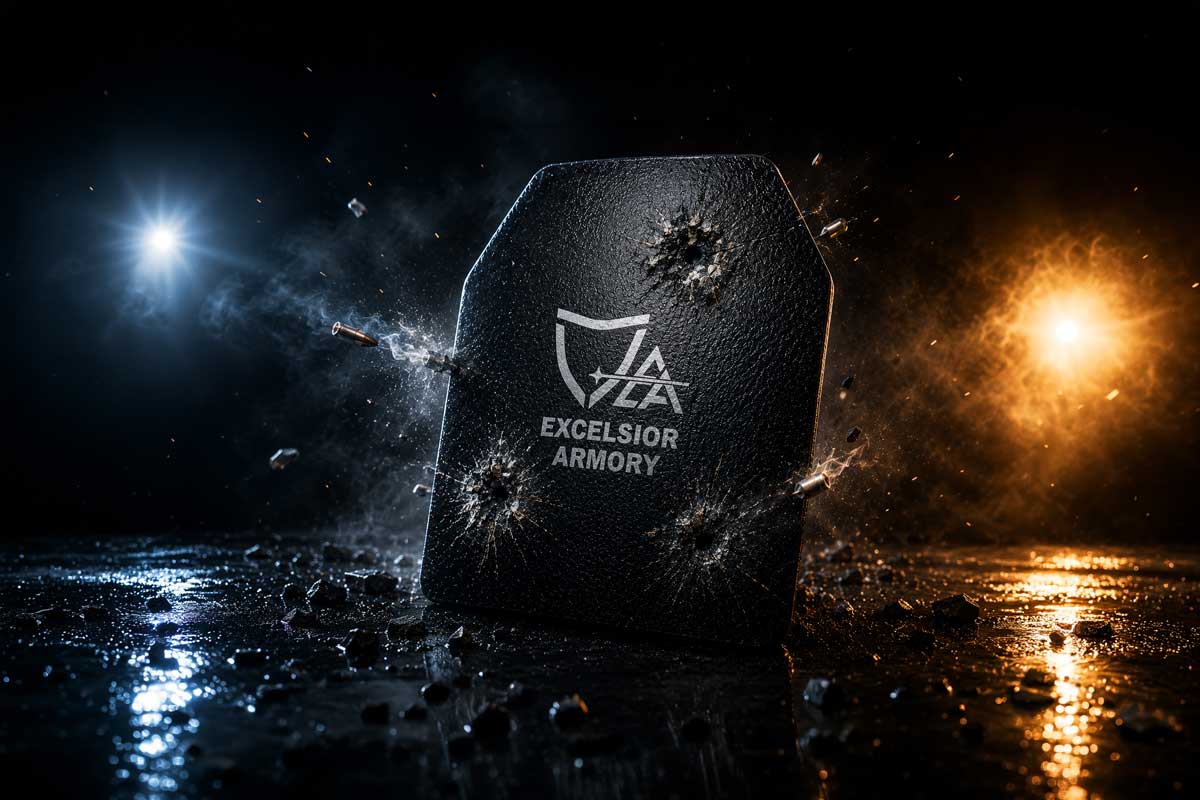 Balistische Schutzplatte von Excelsior Armory